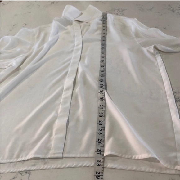 CREAM 40's Vintage Blouse Evan PICONE size:14 - Picture 12 of 14